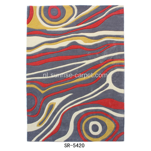 Hand tufted shaggy tapijt comfort mat